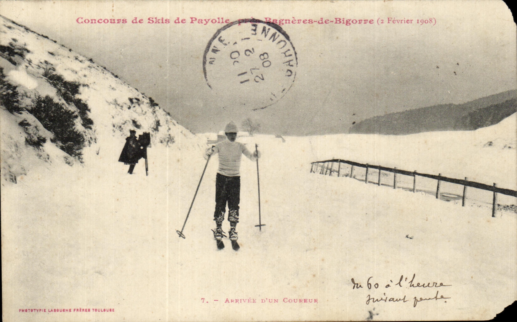 CPA Concours de Skis de Payolle Bagneres de Bigorre