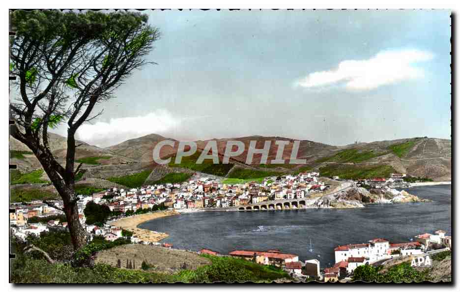 CPSM En Parcourant La Cote Vermeille Banyuls sur Mer Vue Panoramique 