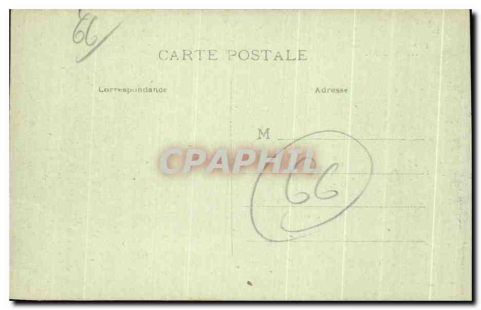 CPA Vernet les Bains Paradis des Pyrenees Orientales Le chalet des roses — Rückseite