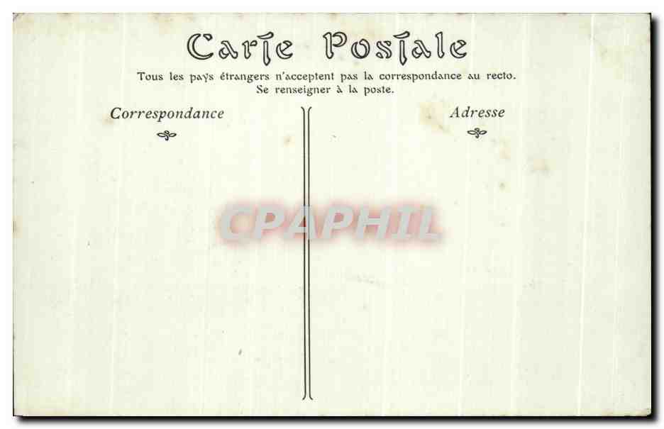 CPA Gabes Le Barrage de Chenim ane Donkey Enfants — Verso