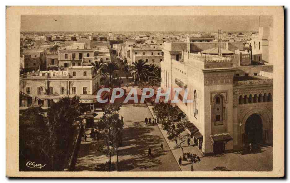CPA Sfax (Tunisie) Le Boulevard de France