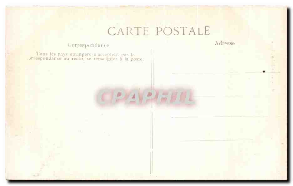CPA Carthage Jardin Musee de Saint Louis Tunisie — Rückseite