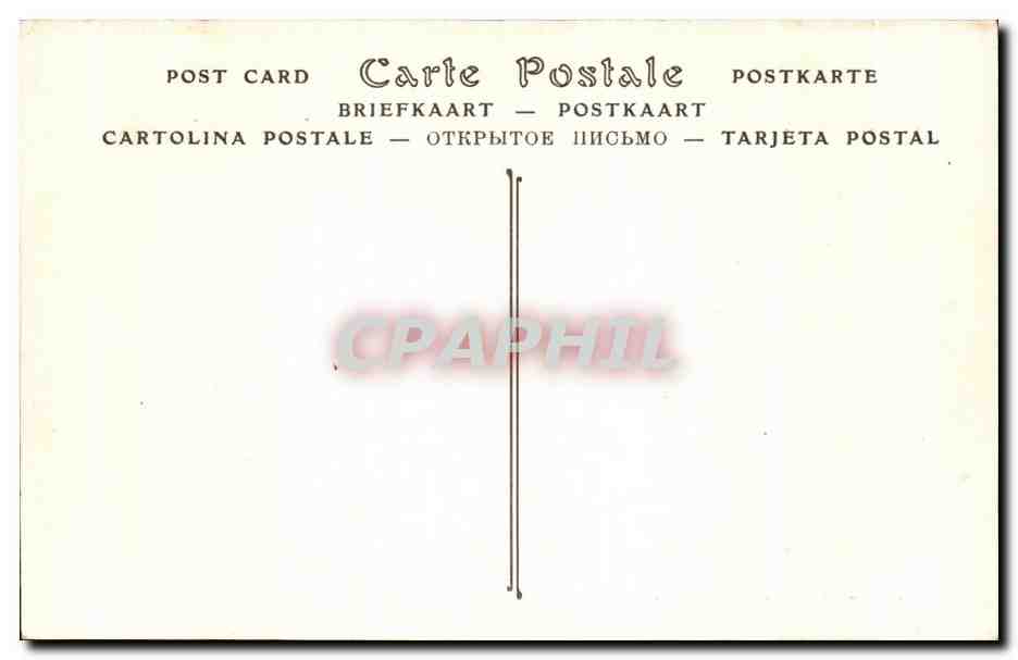 CPA Tunisie Tunis Kassar Said le grand Salon du Serail  — Rückseite