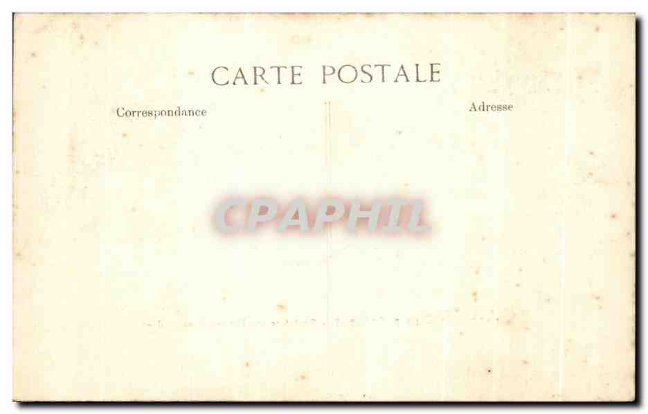 CPA Tunisie Carthage La Pretresse Sculpture du 4eme avant JC — Rückseite