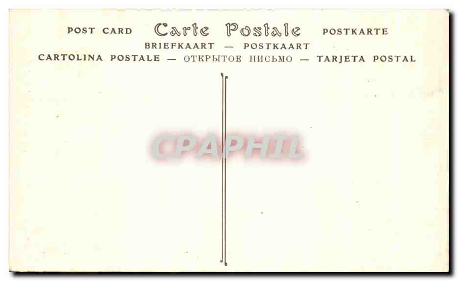 CPA Tunisie Tunis La Mosquee El Zitouna — Rückseite