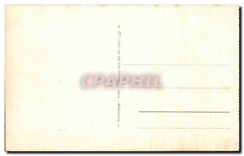 CPA Tunisie Tunis La Porte De France — Verso