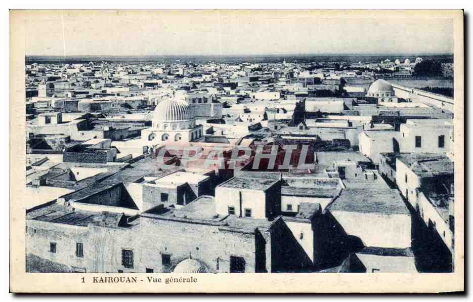 CPA Tunisie Kairouan Vue Generale