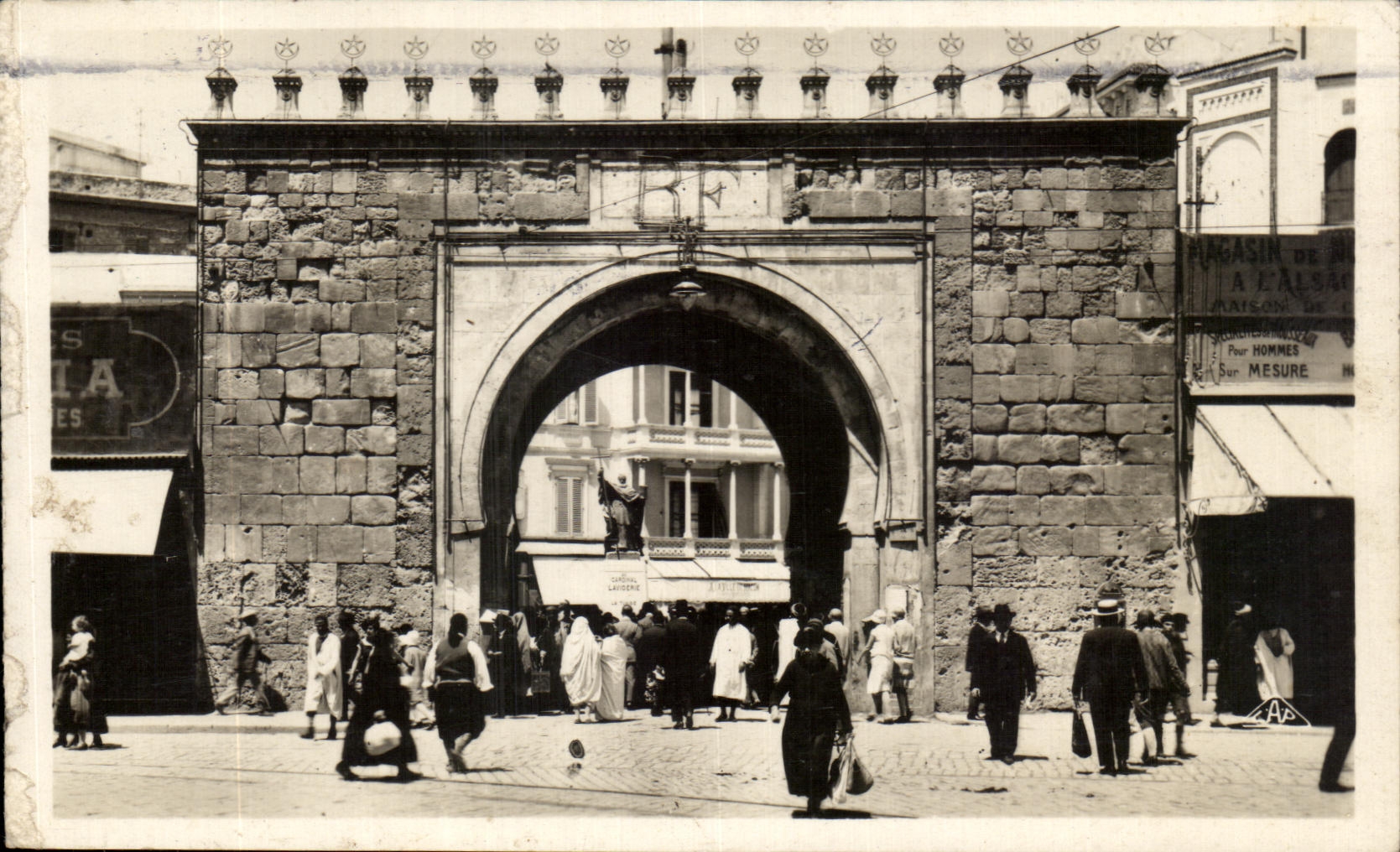CPA Tunisie Tunis La Porte De France