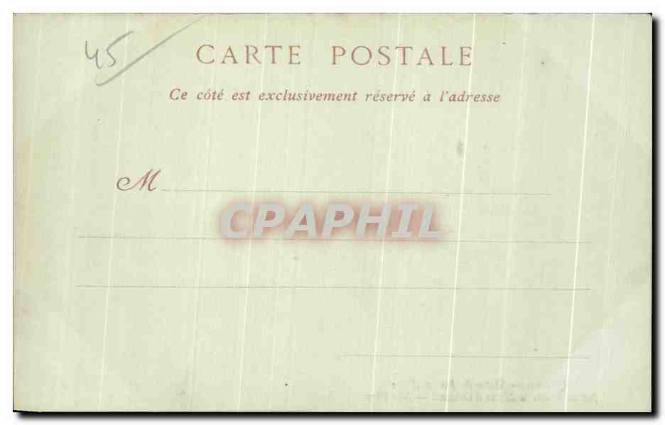 CPA Orleans Statue de Jeanne d arc par le princesse Marie d Orleans  — Verso