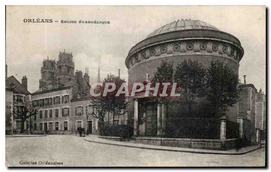 CPA Orleans Eglise Evangelique