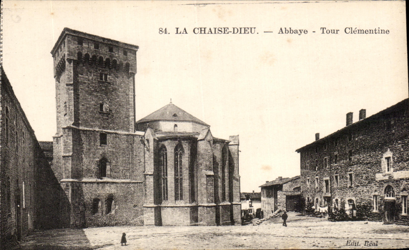 CPA La Chaise Dieu Abbaye Tour Clementine