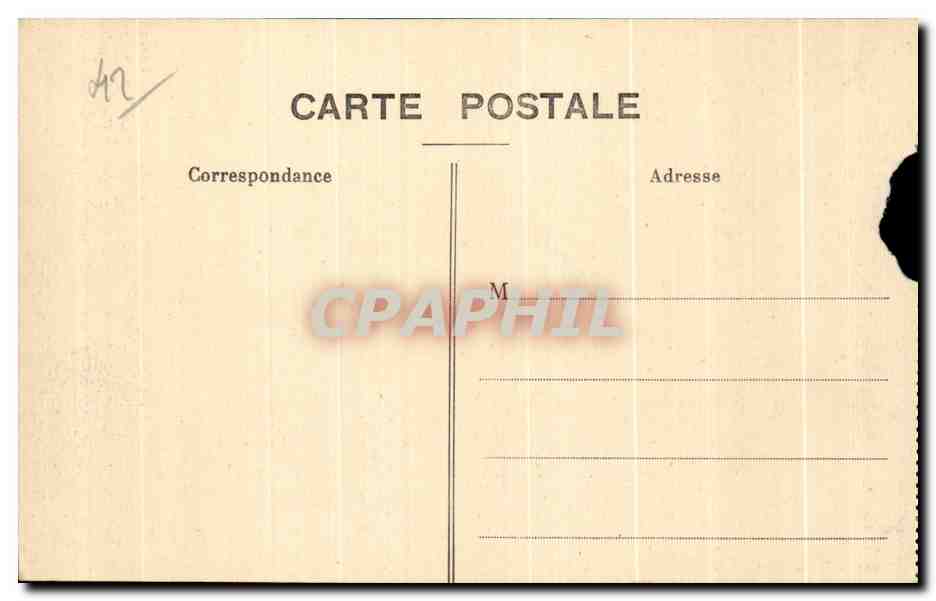 CPA Sainte Etienne Hopital de Bellevue Vue interieure — Rückseite