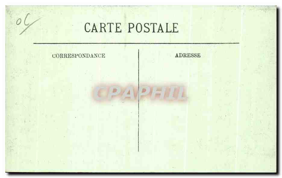 CPA Cannes la Plage et la Croisette — Rückseite