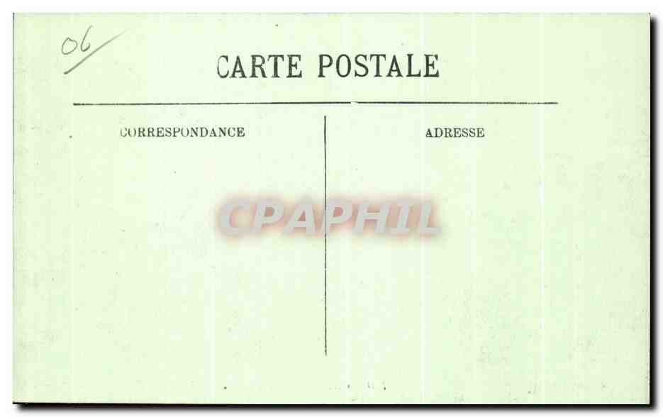 CPA Cannes Le monument d Edouard VII et le Casino — Rückseite