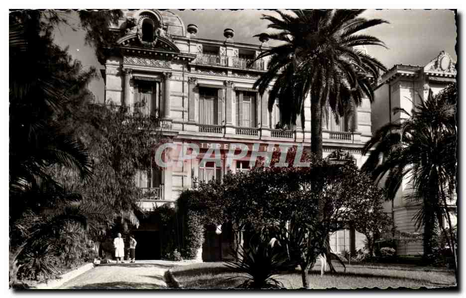 CPA Imperial Hotel Boulevard Carabacel Nice Grand Parc Garge