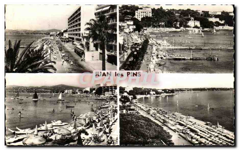 CPA La Cote D Azur Juan les Pins