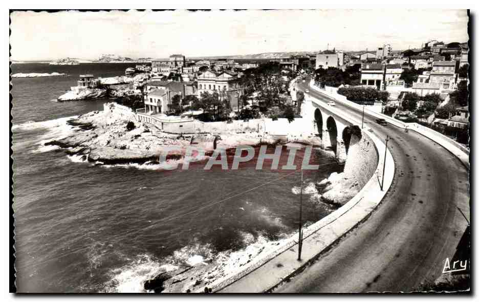 CPA Marseille Promenade de in Corniche Le Petit Nice