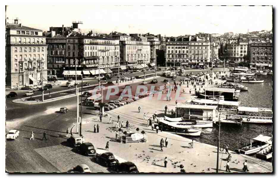 CPA Marseille Le Quai Les Belges et les hotels