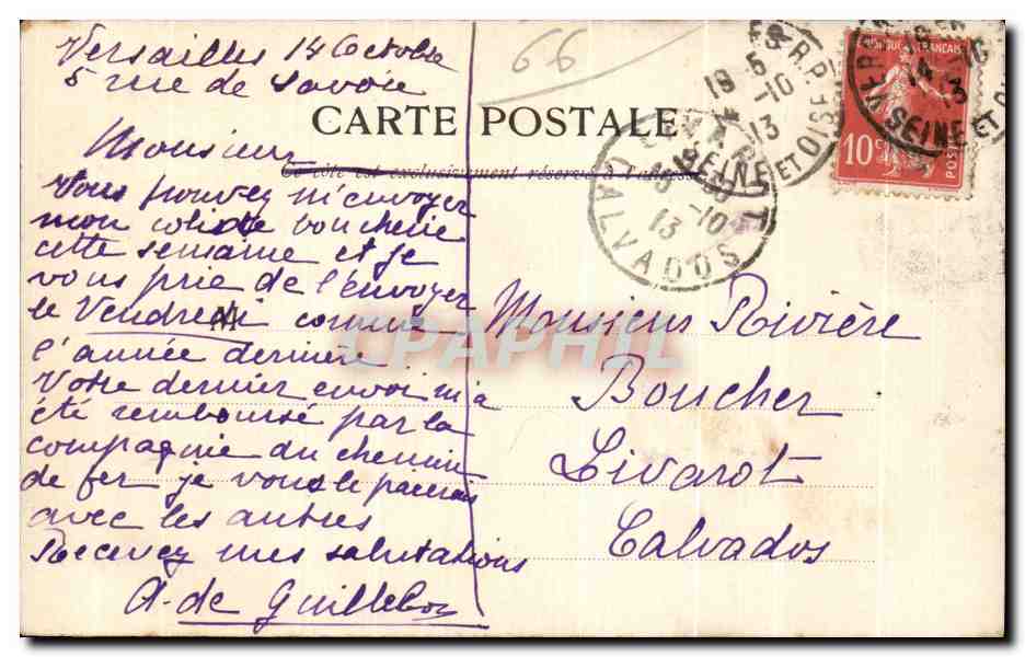 CPA Amelie les Bains Pont de l hopital militaire Gorges du Mondony — Rückseite