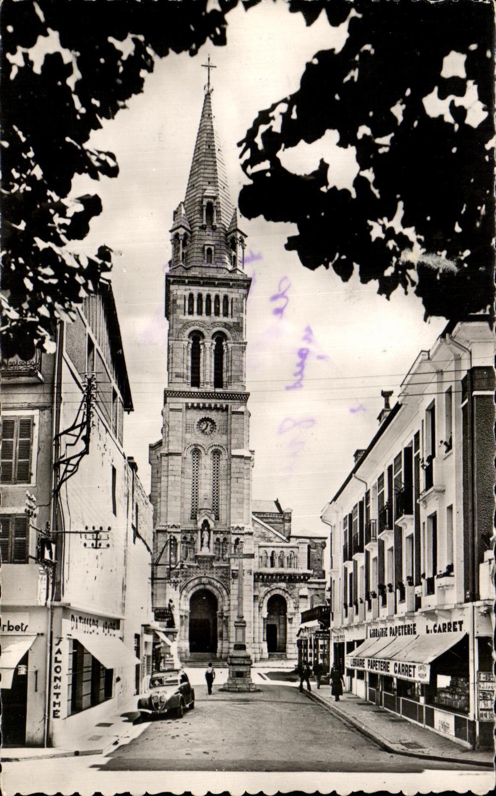 CPA Lourdes Eglise Paroissiale