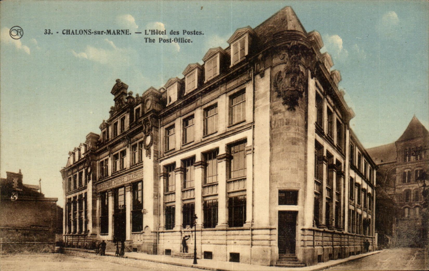 Chalons-sur-Marne — L'Hôtel des Postes — Éditions OR, n°33