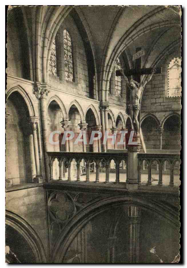 CPA Clamecy Saint Martin Detail du Jube