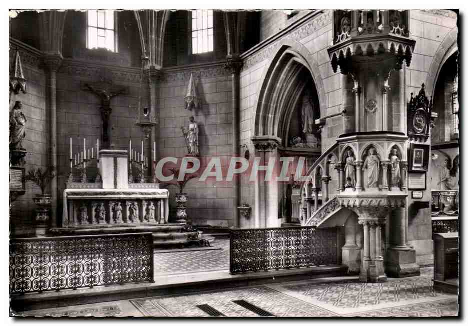 CPA Nevers Ma Son Mere des Soeurs de la Charite de Nevers Couvent Saint Gildard Interieur de la Chapelle