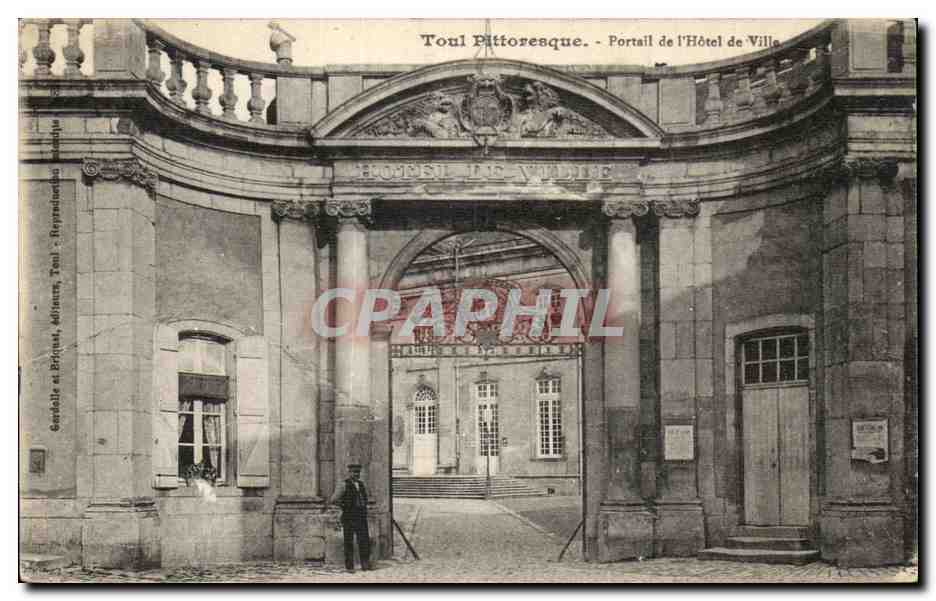 Toul Pitoiresque - Portail de l'Hôtel de Ville — Gernelle & Briques, Toul