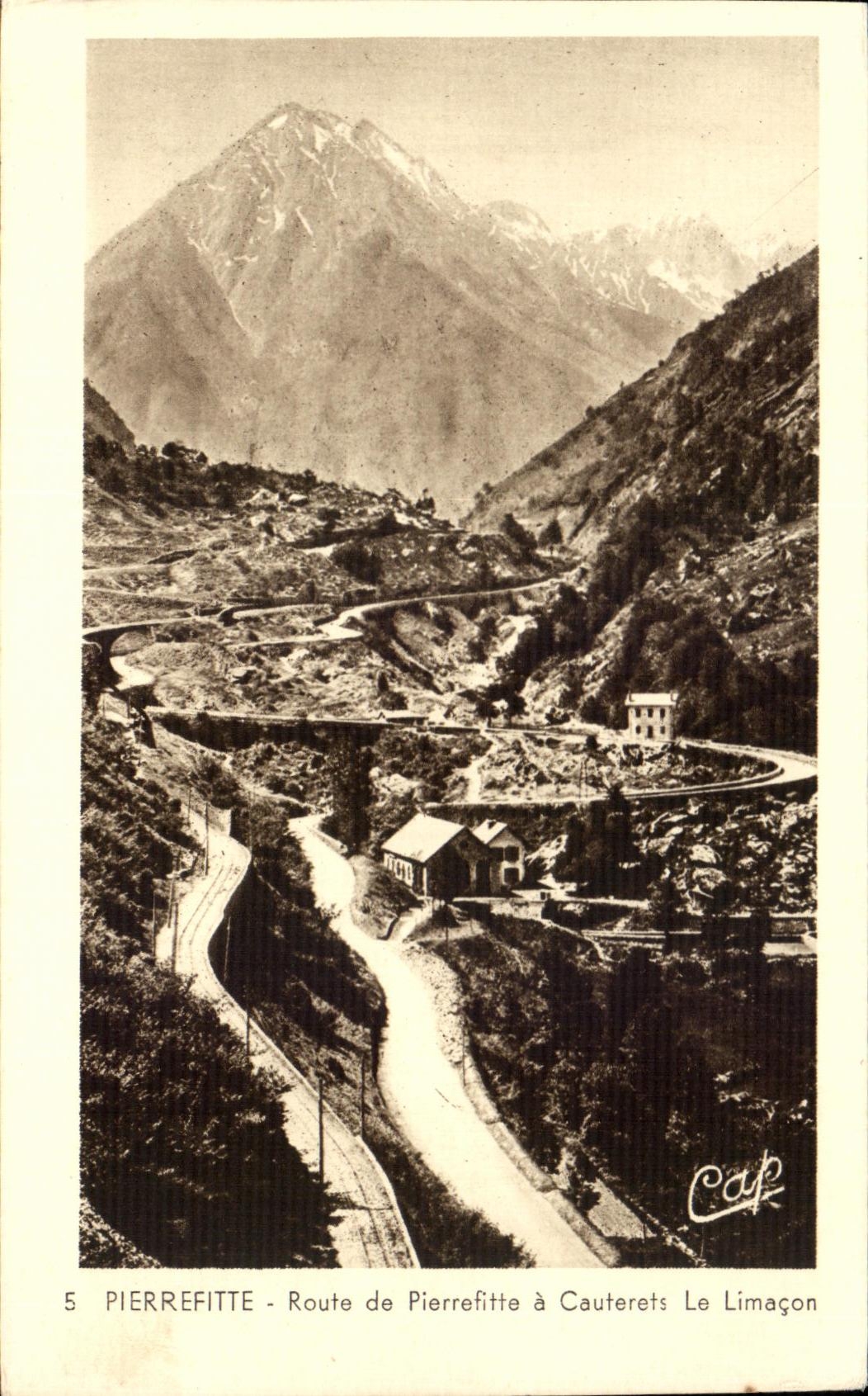 Pierrefitte - Route de Pierrefitte à Cauterets Le Limagon — CAP