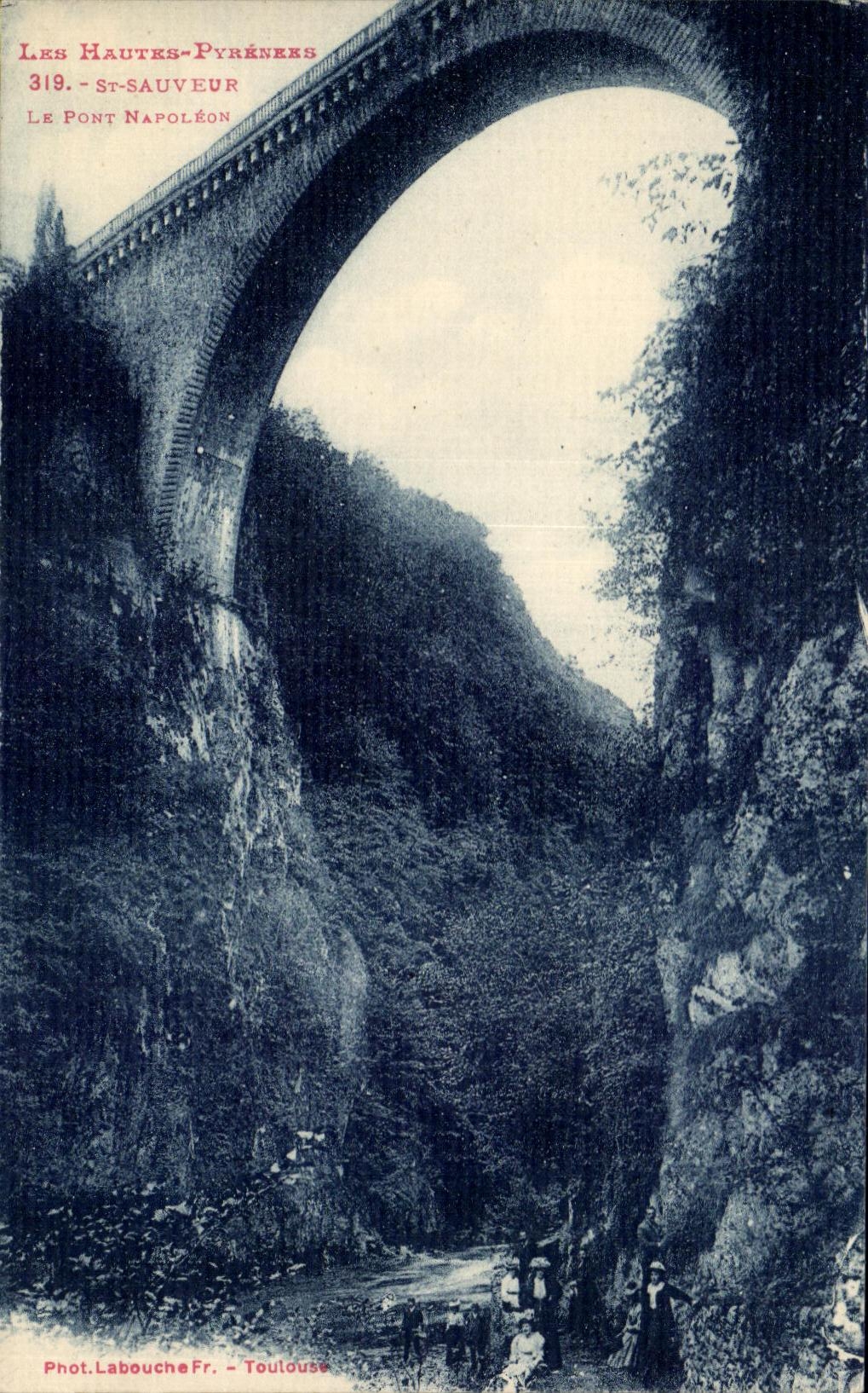 CPA Les Hautes Pyrenees St Sauveur Le Pont Napoleon