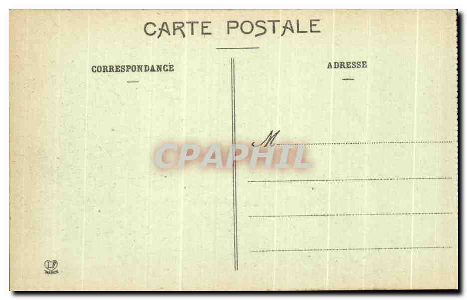 CPA Les Hautes Pyrenees Cauterets Le lac de Garde Ane Donkey  — Rückseite