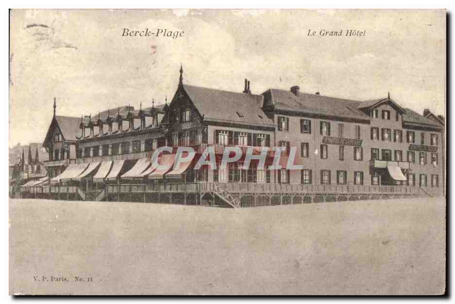CPA Berck Plage Le Grand Hotel