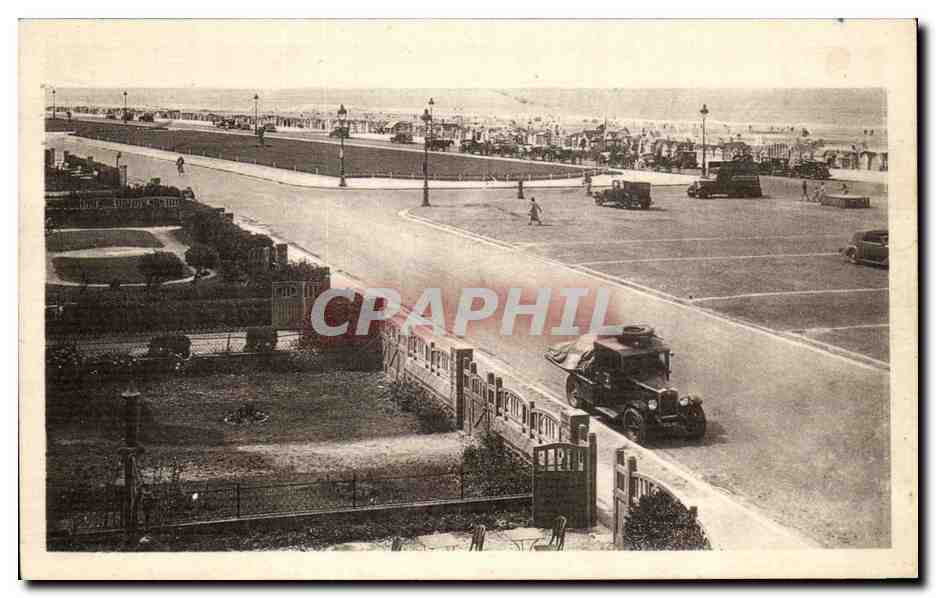 CPA Le Touquet Paris Plage La Digue Automobile