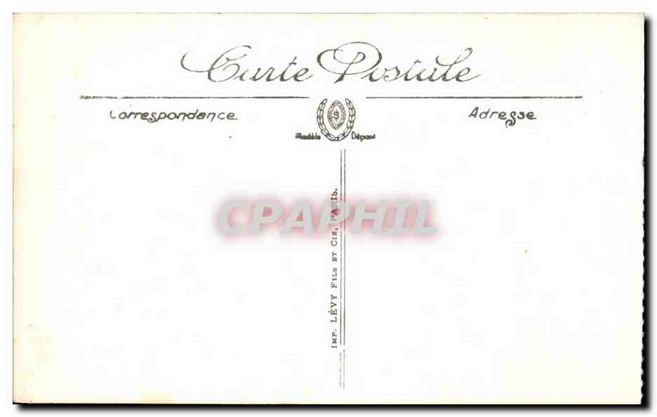 Le Touquet-Paris-Plage — Le Village Suisse — LL. — N° 101 — Rückseite