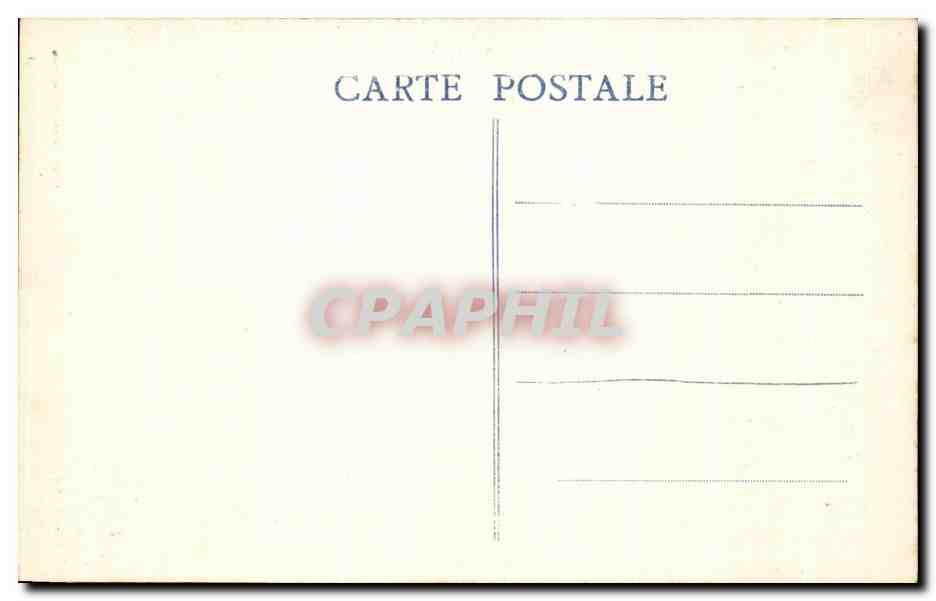CPA Larchant Eglise St Mathurin Portail — Rückseite