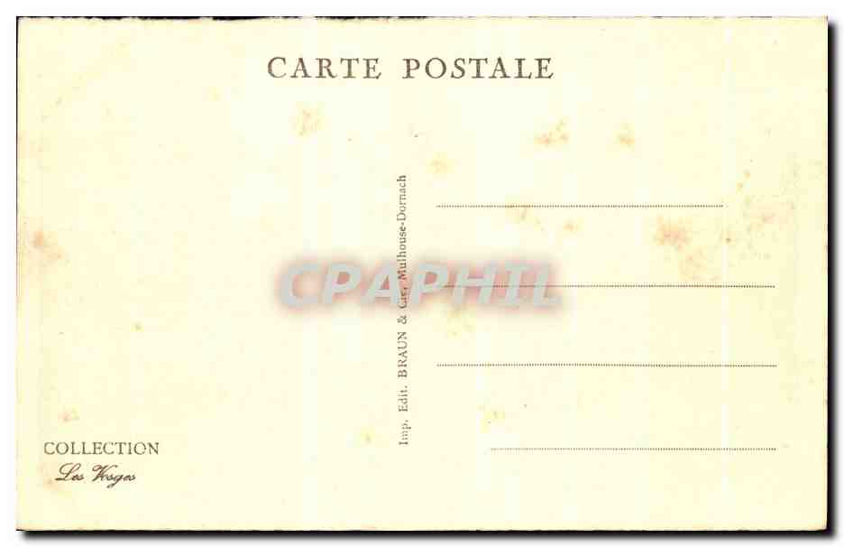 CPA Epinal Monumnet Aux Morts et Entree Du cours Militaria  — Rückseite