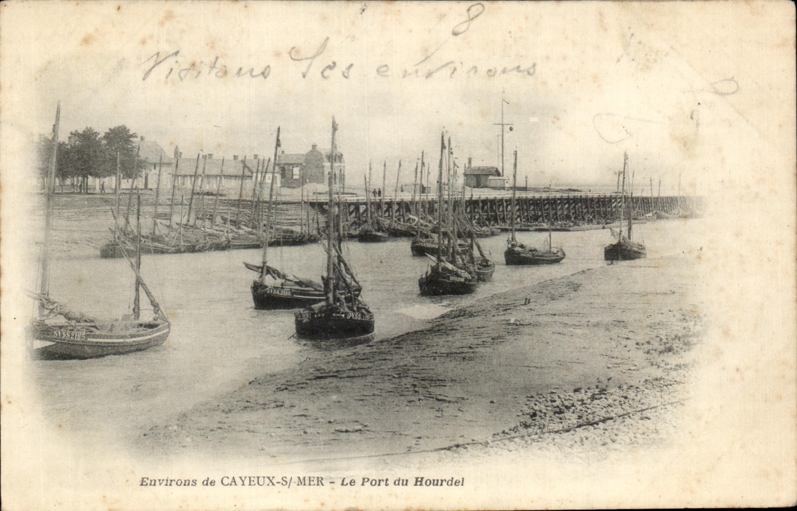 Environs de CAYEUX-S/MER — Le Port du Hourdel — Éditeur non identifié