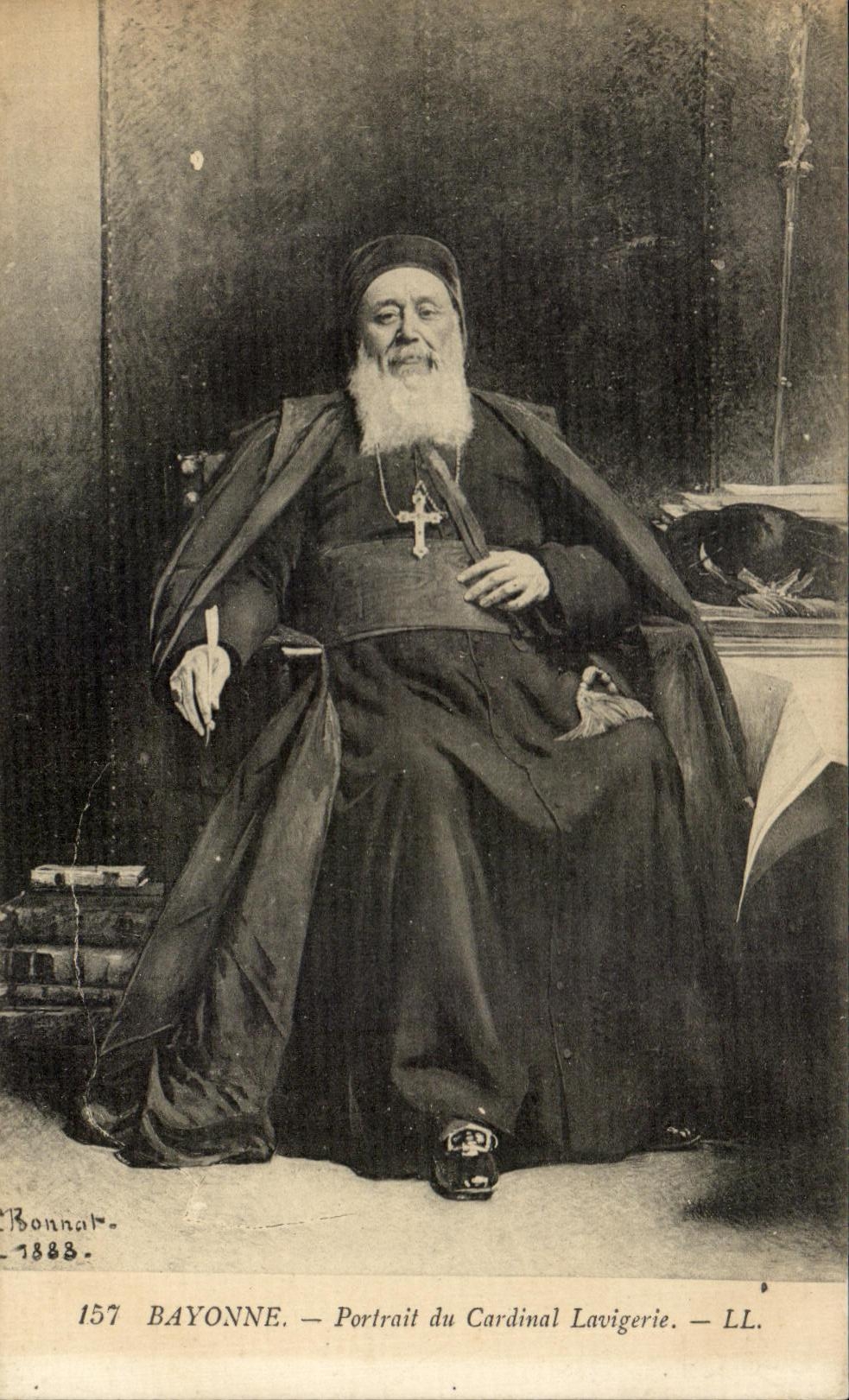 BAYONNE — Portrait du Cardinal Lavigerie — Bonnalt, n°157