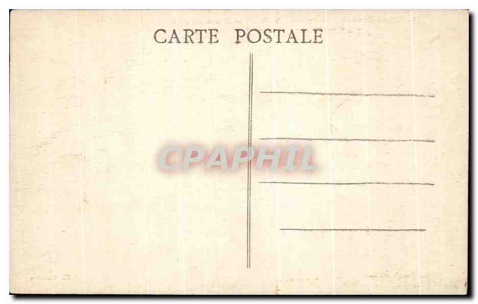 CPA Afrique Occidentale Francaise Dakar Place Protet Monument aux Morts Senegal Militaria — Rückseite