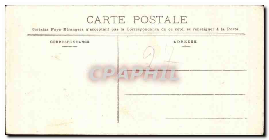 CPA Calscrona Vue du Port Suede Sweden Bateau — Rückseite