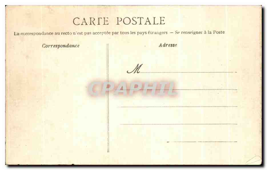 CPA En Regates Yachts au Louvoyage par gros temps Nantes Bateaux — Rückseite