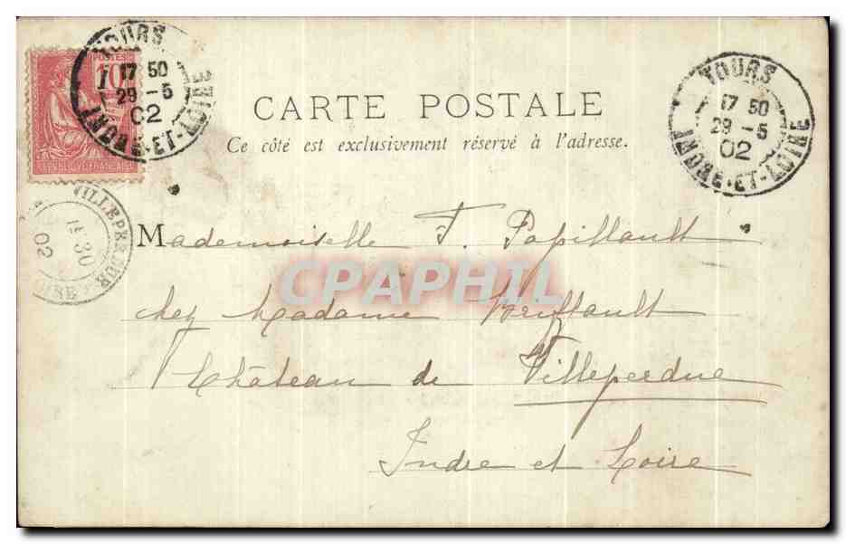 Massif de la Meije — vue prise de la Tête de la Maye — éditeur non visible — Verso