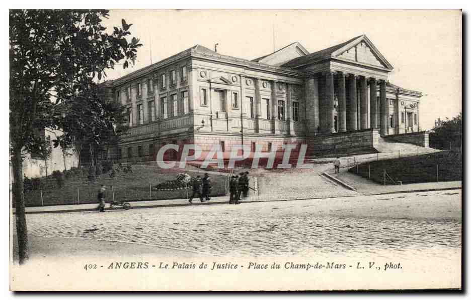 CPA Angers Le Palais de Justice Place du Champ de Mars 