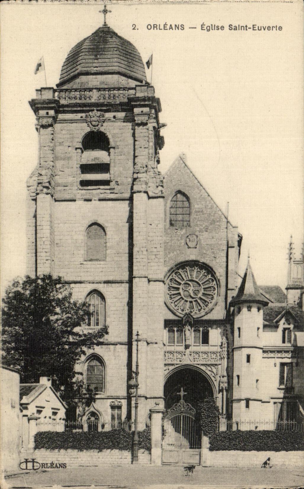 CPA Orleans Eglise Saint Euverte 