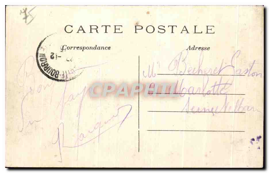 Paris (10e & 10e arrt) — Le Métropolitain, Boulevard de la Villette — C.M. — n°459 — Verso