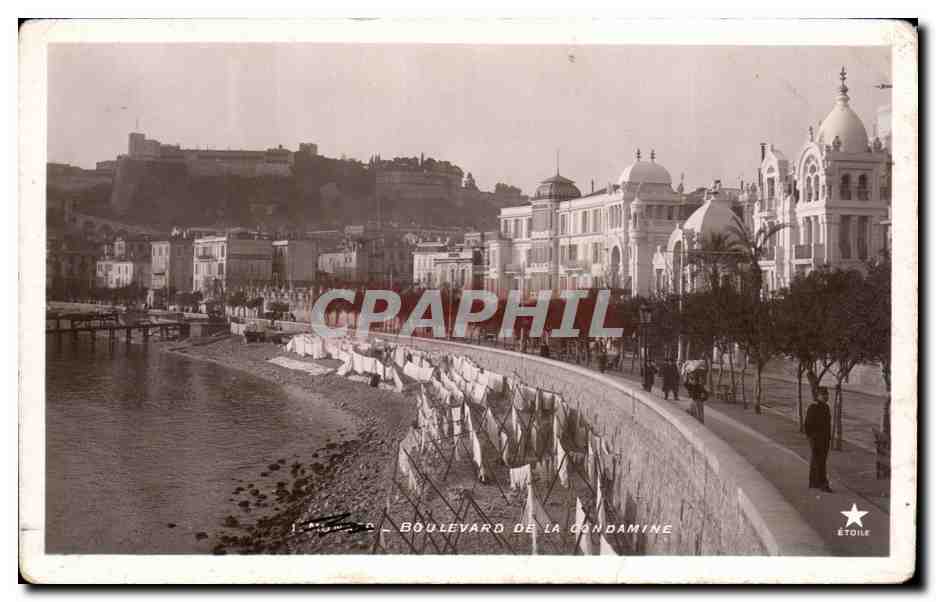 CPA Boulevard De La Condamine Monaco