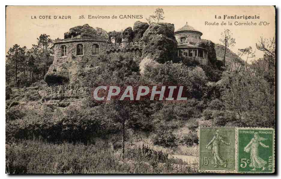 La Fanfarigoule — Route de la Corniche d'Or — Environs de Cannes