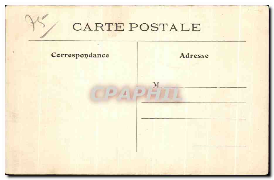 CPA Les Egllses de Paris Saint Jacques Saint Christophe — Verso