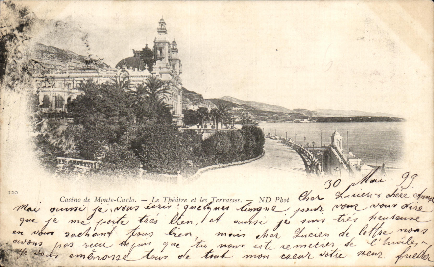 Casino de Monte-Carlo — Le Théâtre et les Terrasses — ND Phot