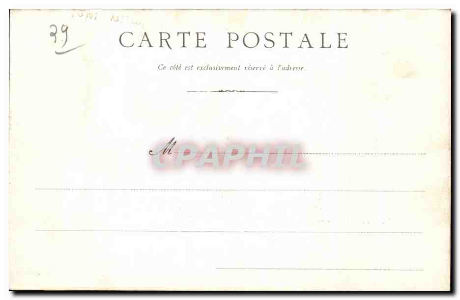 Arbois, vue prise de la Bourre — éditeur non identifié, n° de série non visible — Reverso